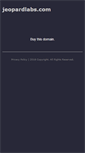 Mobile Screenshot of jeopardlabs.com